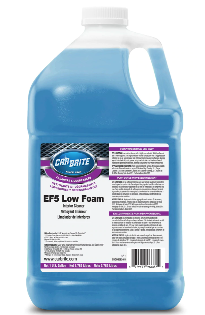 EF5 Low Foam Interior Cleaner
