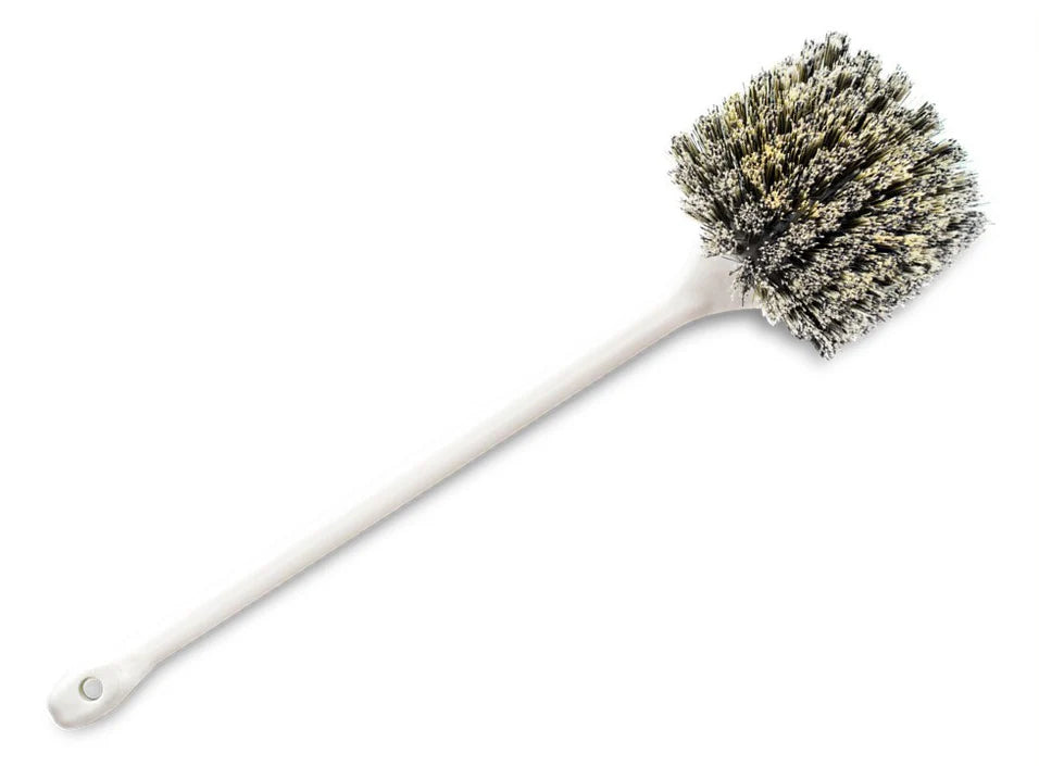 Long Handle Salt & Pepper Brush