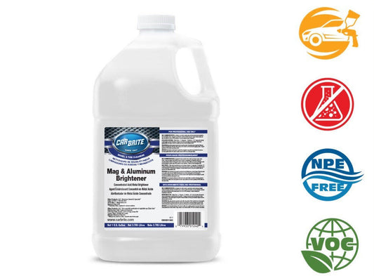 MAG & Aluminum Brightener Med Duty Acid Based Wheel Cleaner