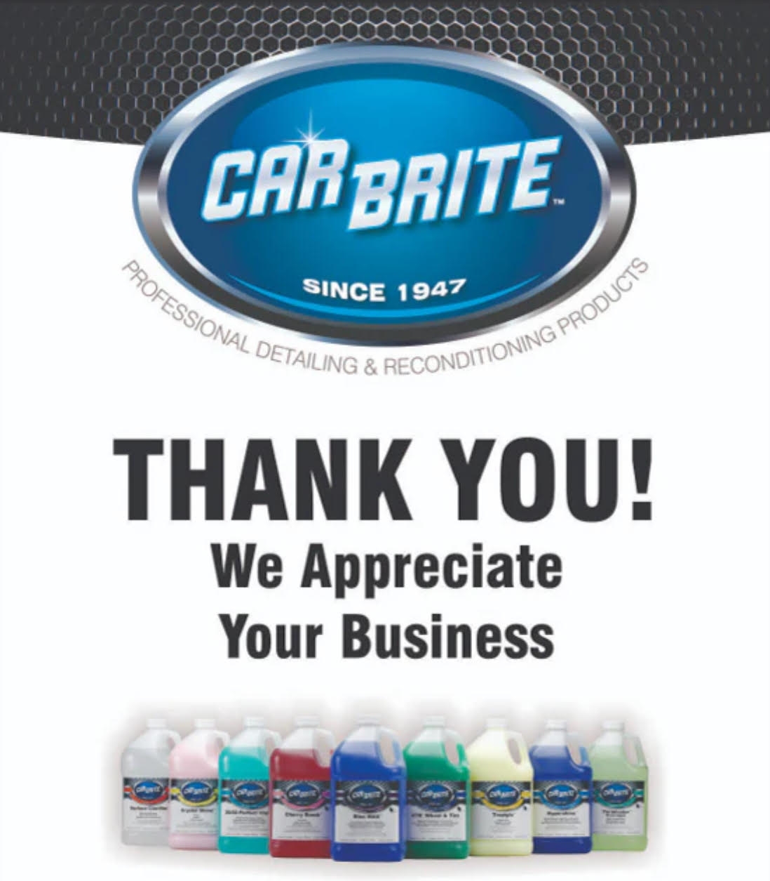 THANK YOU, Customer Floor Mats